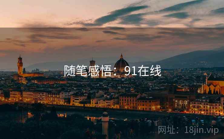 随笔感悟：91在线