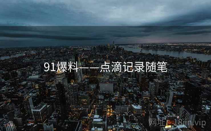 91爆料——点滴记录随笔