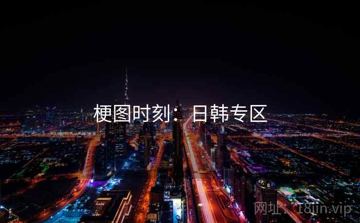 梗图时刻：日韩专区